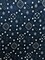 1 Yard Classic Navy Blue Paisley Bandana Print Fabric Poly Cotton 59/60 Inch Wide